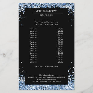 Elegant Blue both sides Flyer