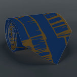 Elegant blue &brown abstract pattern  tie<br><div class="desc">elegant blue and brown abstract modern pattern neck tie,  modern blue brown gift wedding neck tie , gift ideas neck tie.</div>