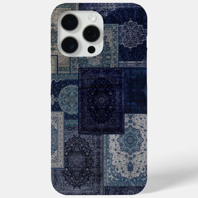 "Elegant Blue Butterfly iPhone 15 Case – Nature-In (Back)