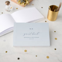 Elegant Blue Calligraphy