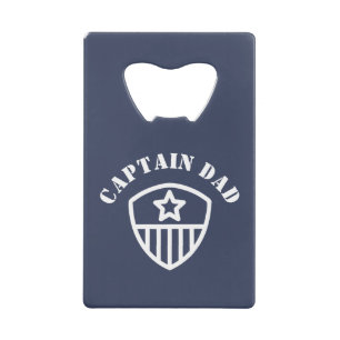 Elegant Blue Captain Dad
