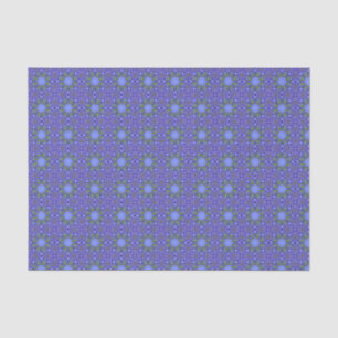 Elegant Blue Geometric Gifts or Decoupage Tissue Paper
