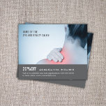 Elegant Blue Gray Photo Massage Therapist Flyer<br><div class="desc">Elegant flyer, coupon design template with a professional studio photo. Perfect marketing tool for your customers. This flyer is fully customizable, you can add your personal details to it easily. If you need any help to customize it, please contact us. You can match this product with business cards from our...</div>