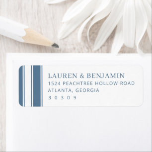 ** Elegant Blue-Gray Serif Minimalist