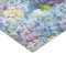 Elegant Blue Hydrangea Floral Pattern Decoupage
