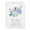 Elegant Blue Hydrangea with Details Bridal Shower