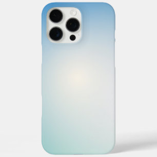 Elegant Blue leather iPhone 16 Pro Max Case