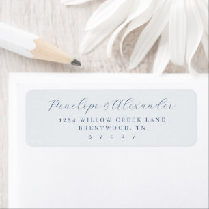 Elegant Blue Minimalist