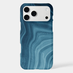 Elegant Blue Stone Marble Pattern