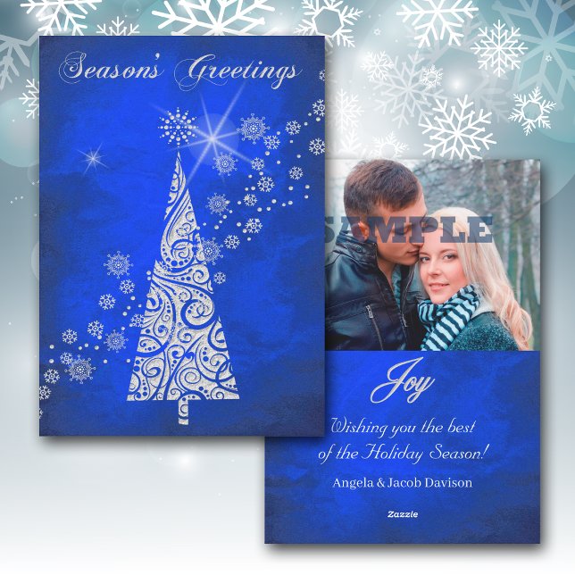 Elegant Blue Template Christmas (Creator Uploaded)