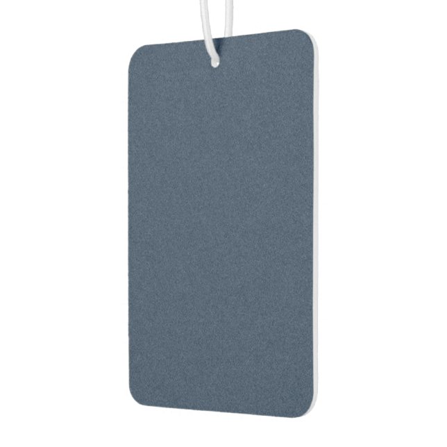 Elegant Blue Texture Car Air Freshener Design (Left)