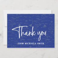 Elegant Blue Typography Math Formulas Graduation