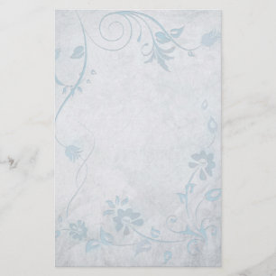 Elegant Blue Vintage Wedding Stationery