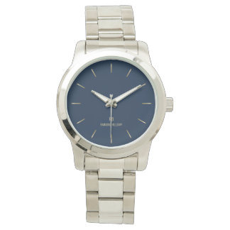 Elegant Blue Watch