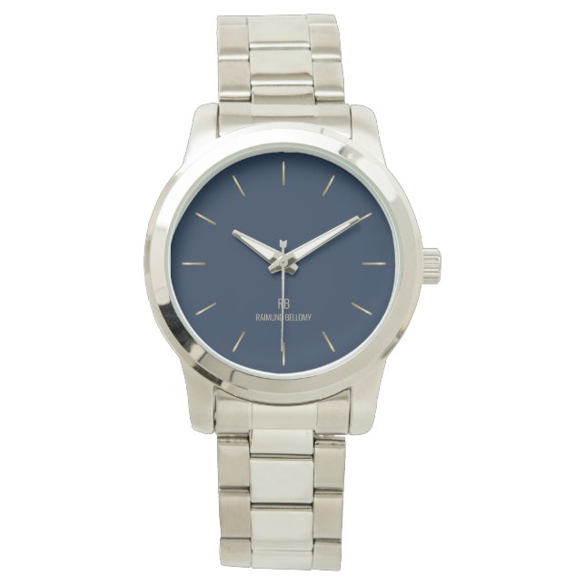 Elegant Blue Watch (Front)