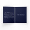 Elegant Blue White Star Moon Sparkle Eid Greeting