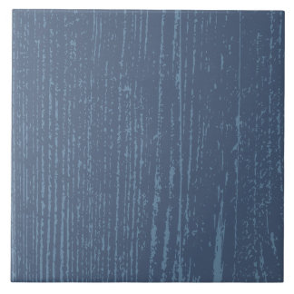 Elegant Blue Wood Grain Tile