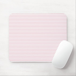Elegant Blush Gingham Computer Mouse Pad