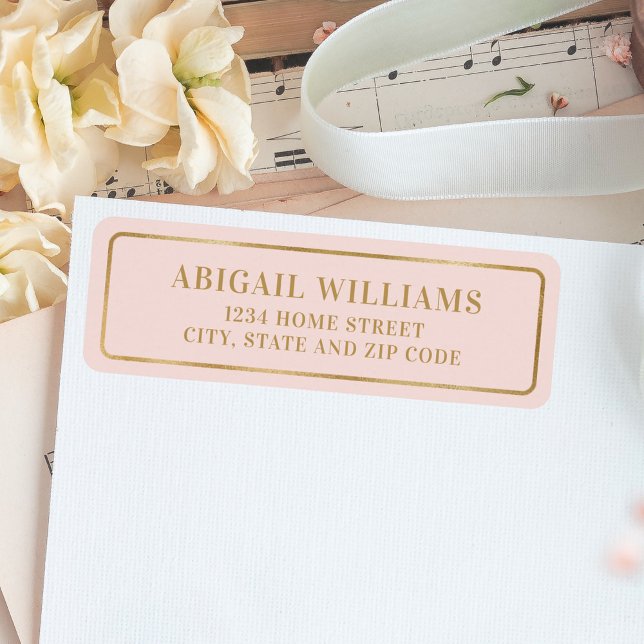 Elegant Blush Pink and Gold  (Creator Uploaded)