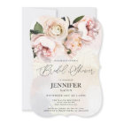 Elegant Blush Pink Floral Bridal Shower