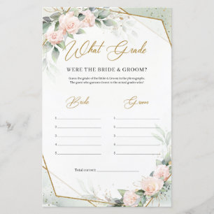 Elegant blush pink flowers What Grade Were They