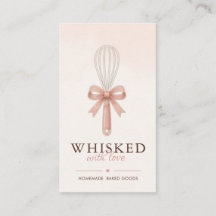 Elegant Blush Pink Home Bakery QR Code