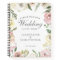 Elegant Blush Pink Ivory Floral Wedding Guest Book