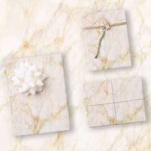 Elegant Blush Pink Marble Wrapping Paper Sheet