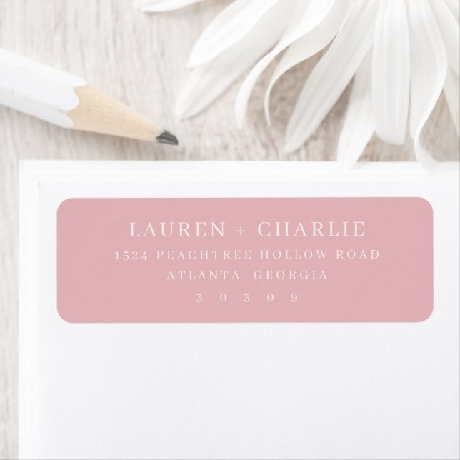 Elegant Blush Pink Minimalist (Insitu)