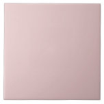 Elegant Blush Pink Solid Colour Chic Feminine  Tile<br><div class="desc">Modern Blush Pink Solid Colour Chic Feminine Ceramic Tile Flooring</div>