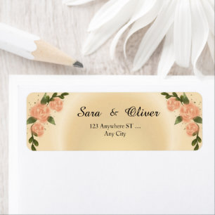 Elegant Blush Rose Floral