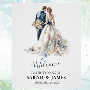 Elegant Blush Wedding Poster