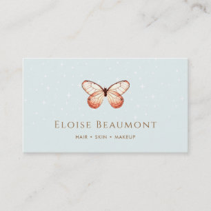 Elegant Boho Butterfly Nature Business Card