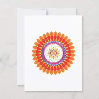 Elegant Boho Envelope Postcard