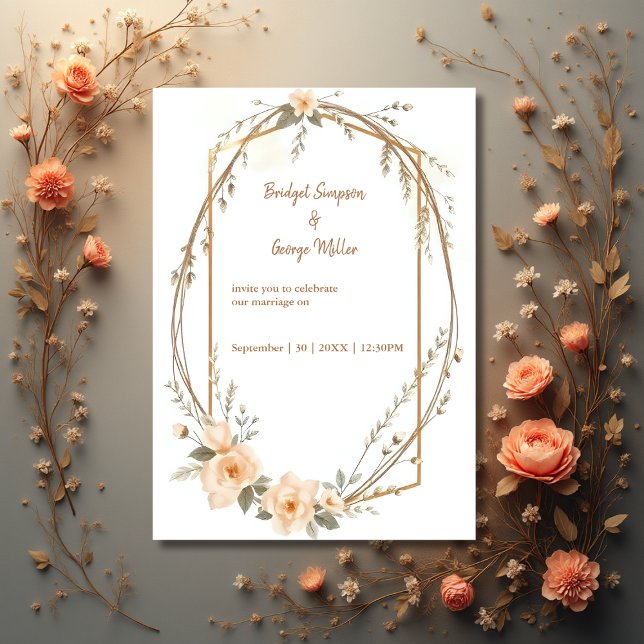 elegant boho floral Wedding wreath  (Creator Uploaded)