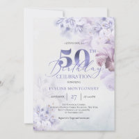 Elegant boho purple dusty pink blue spring 