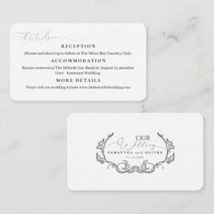 Elegant Boho Style Wedding Details & Closer Card