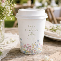 Elegant Boho Wildflowers Wedding