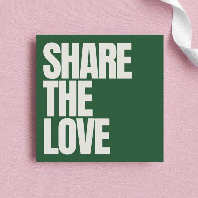 Elegant Bold Green Beige White Salon Referral Card (Creator Uploaded)