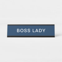 Elegant Boss Lady in Navy Blue 