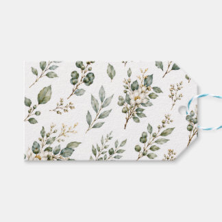 Elegant Botanical Eucalyptus Gift tag
