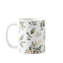 Elegant Botanical Eucalyptus Mug