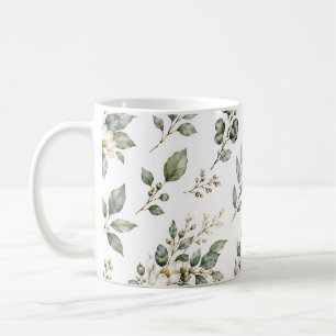 Elegant Botanical Eucalyptus Mug