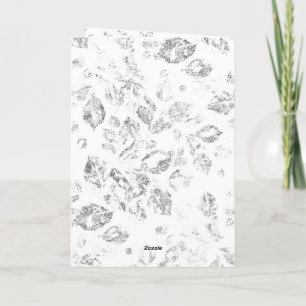 Elegant Botanical File Folder Set Holiday Card