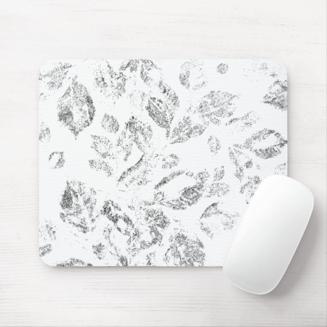 Elegant Botanical File Folder Set Mouse Mat (With Mouse)