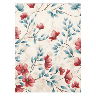 Elegant Botanical Floral Branch Tablecloth