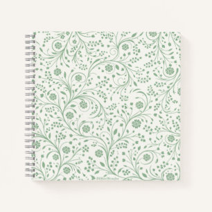 Elegant Botanical Floral Pattern – Minimal Nature Notebook