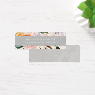 Elegant Botanical Floral Wedding Website RSVP
