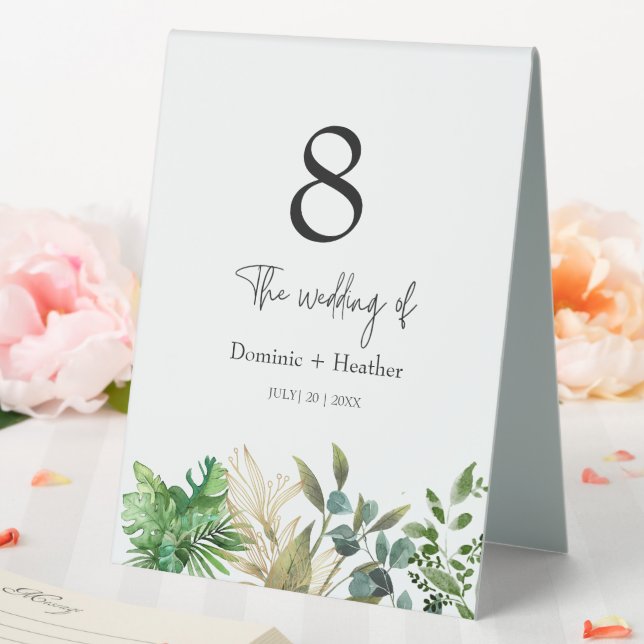 Elegant Botanical Leaf (In SItu (Wedding))