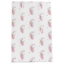 Elegant Botanical Line Art Favor Bag